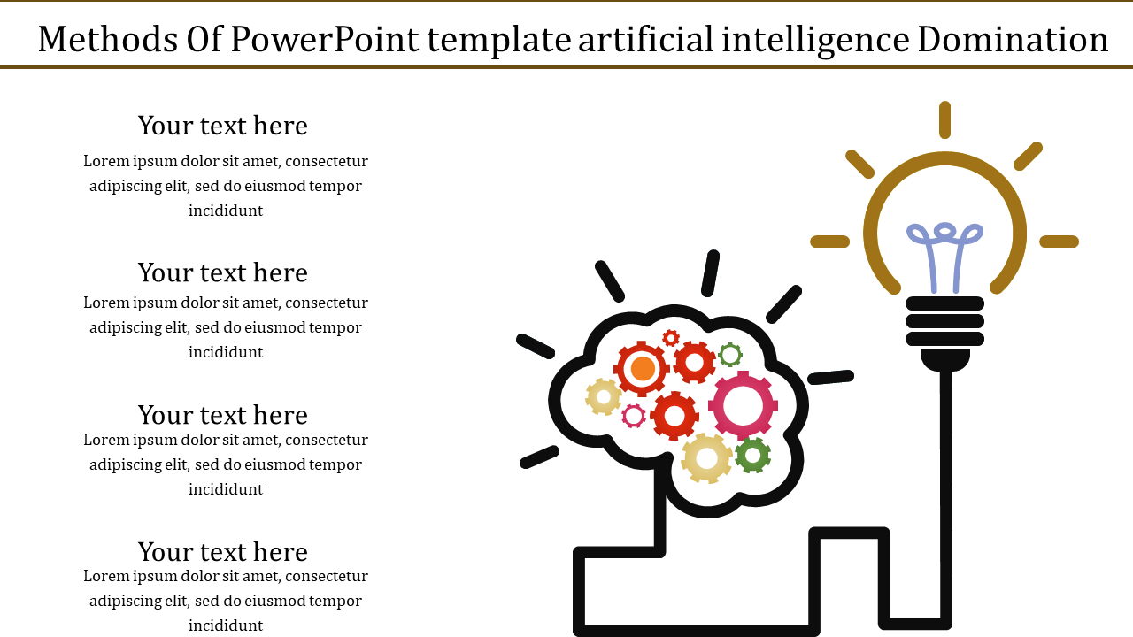 Effective PowerPoint Template Artificial Intelligence